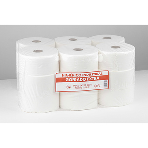 350g Embossed Industrial <b>Toilet</b> Roll 18pcs B2B - Product Image 3