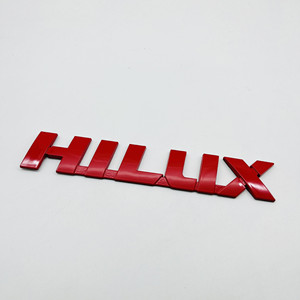 Emblema Adhesivo para Puerta Trasera de Hilux - Emblema Inglés para Modificación de Camionetas - Product Image 2