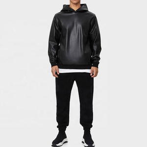 Sudadera con Capucha Extra Grande de Felpa Personalizada 2024, de Poliéster/Algodón, para Hombre, con Diseño de Cremallera, Patrón Sólido, Cuello con Capucha, para Invierno - Product Image 5