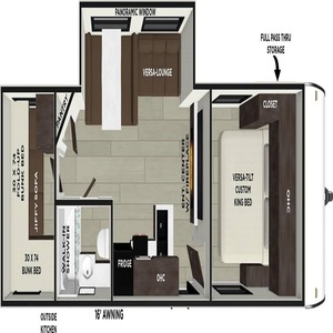 สินค้าขายดี ใหม่ ปี 2027 รถบ้าน For-est Ri-ver Sal-em Cru-ise Lite 273QBXL - Product Image 2