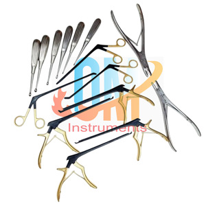 ชุดเครื่องมือผ่าตัดกระดูก Codman Kerrison Rongeurs Bone Curettes 15 ชิ้น สำหรับศัลยกรรมกระดูกและข้อ คุณภาพพรีเมียม |   เครื่องมือแพทย์โอลด์เมด - Product Image 5