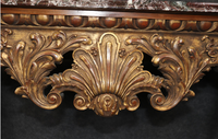 Table console en bois français en bois d'acajou pour salon de maison plateau épais avec finition naturelle meubles durables