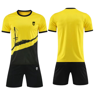 2026 Top Selling Club Team <b>Soccer</b> Training Uniform Solid Color Jersey & Short Sets with Custom Logo - Product Image 1