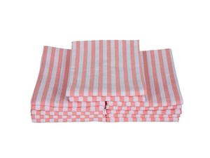 Serviette de cuisine à motif de rayures de golf 100% coton à séchage rapide et durable pour un usage domestique Techniques tissées à carreaux bleus - Product Image 3