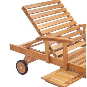 Tumbona de exterior de madera de teca sin cojín, hecha en Indonesia - Product Image 2