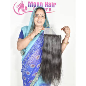 Mejor Proveedor de Cabello Humano con Cutículas Alineadas, Mechones Lisos, Suaves y Brillantes, Precio al por Mayor, Cabello Humano Natural de la India - Product Image 2