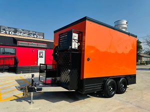 Remolque de comida de alta calidad, carrito de comida móvil de doble capa, camiones de comida móviles de calle de concesión. - Product Image 4