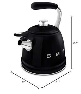 Bouilloire Smeg noire 2,5 L, neuve, originale, OEM, garantie d'un an - Product Image 4