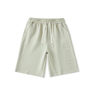 กางเกงขาสั้นผ้าฝ้ายระบายอากาศสำหรับวิ่งกางเกงขาสั้นสำหรับออกกำลังกายเพาะกายผ้าทอแบบลำลองออกแบบได้ตามต้องการ - Product Image 5