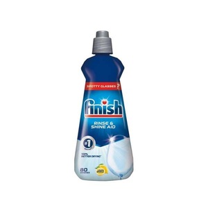 Finish Rinse and Shine Aid, 80 Lavages, Formule Avancée pour des Vaisselle et Ustensiles Brillants et Propres - Product Image 3