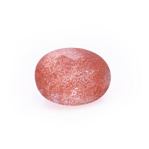 Pierre précieuse naturelle en pierre de soleil d'Oregon orange, taille ovale, polie miroir, facettes, de 7x5mm à 12x10mm - Product Image 2