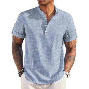 T-shirt unisexe personnalisé en polyester/coton surdimensionné de 280 g/m², manches courtes, devant uni, décontracté, logo DIY, haute qualité, couleur unie - Product Image 1