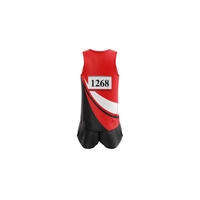 Maillots de sport sans manches Pro Track and Field pour marathon et course à pied, tissu respirant, design personnalisé