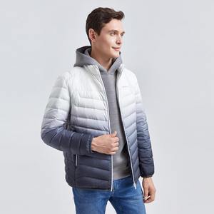 Veste matelassée en duvet de canard pour homme élégante et personnalisée, veste d'hiver tendance pour homme, logo et design personnalisés, logo souhaité - Product Image 2