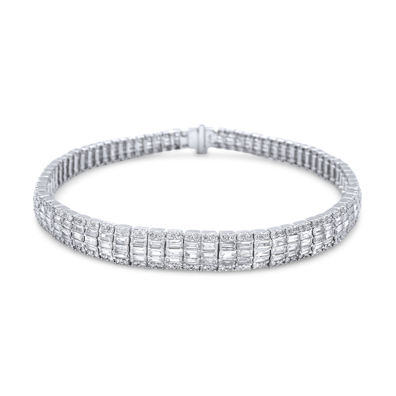 Luxury Diamond Cuban Bracelet 14mm 6