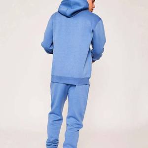 Wholesale <b>Women's</b> Printed Hooded Fitness <b>Tracksuit</b> Set Warm Winter Long Sleeve Casual Pullover Sweatpants Sportswear 100% Cotton - Product Image 4