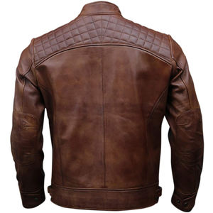 Chaqueta Bomber de piel de vaca auténtica 100% para hombre, talla grande, letra Vintage, transpirable, Anti-UV, temporada de invierno, tela de lona baja - Product Image 2