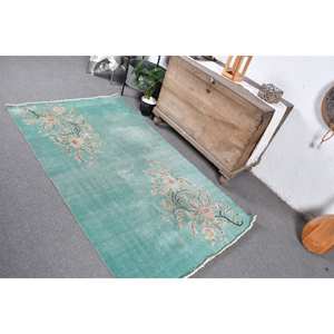 Tapis turc vintage de 37x63 pieds, style classique vert beige, laine PP, grande surface, tapis de salon, support en latex, design Aubusson - Product Image 4