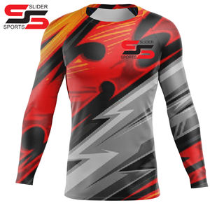 Haute qualité 4-way Stretch respirant Rash Guard personnalisé imprimé extérieur à capuche Design chemises de protection solaire - Product Image 6