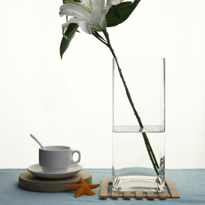 VBV0510 - Vase carré en verre - 5 x 10 - Product Image 4