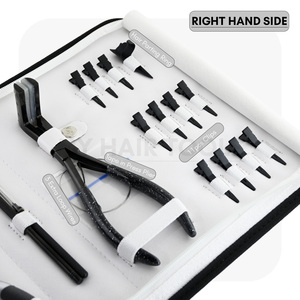 सर्वश्रेष्ठ गुणवत्ता वाले सैलून हेयर एक्सटेंशन टूल किट सैलून हेयर एक्सटेंशन टूल किट सेनिंग क्लिप वेफ्ट सुई स्टाइलिंग क्लिप हुक लूप - Product Image 4