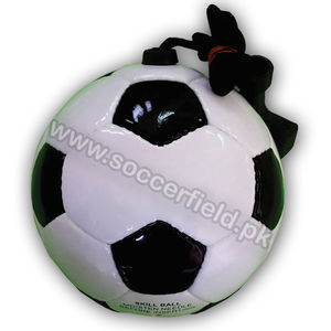Pelota de entrenamiento de fútbol de PVC PU personalizable, mango de bucle, Impresión de logotipo personalizado, dispositivo de entrenamiento de partido de habilidad para jugadores de fútbol - Product Image 5