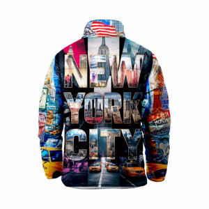 แจ็กเก็ตทีมปลาปักเป้าสำหรับผู้ชายวัสดุระบายอากาศได้ดีดีไซน์ใหม่สำหรับฤดูหนาวแบบซับลิเมชันออกแบบโลโก้ได้ตามต้องการ - Product Image 4