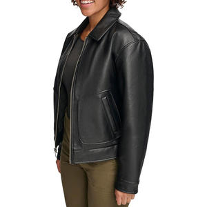 แจ็กเก็ตหนังแท้สำหรับผู้หญิงมาใหม่ - Product Image 2