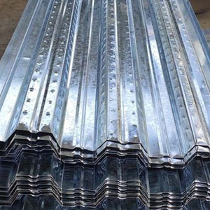 <span class=keywords><strong>Dalles</strong></span> de sol en acier coloré galvanisé à nervures en queue d'aronde fermées pour bâtiments à plusieurs étages, type YX51-200-600, durables et anti-corrosion - Product Image 5