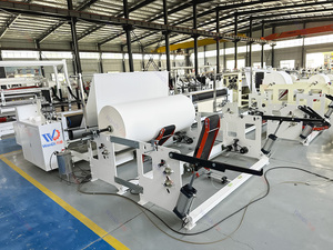 Ensemble complet de machine automatique de fabrication de papier toilette, ligne <span class=keywords><strong>d</strong></span>'emballage automatique de rouleaux de papier toilette en Afrique du Sud avec machine de rembobinage - Product Image 5