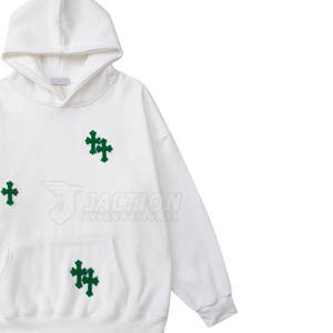 เสื้อฮู้ดผ้าคอตตอนมีฮู้ดสำหรับผู้ชายทันสมัยแบบสั่งตัดขนาดได้ - Product Image 2