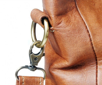 Sac fourre-tout chic marocain fait main en cuir véritable berbère, style bohème vintage, avec fermeture à loquet et design tressé, pour femme, très tendance