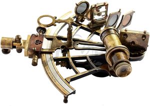 Sextant allemand noir avec boîte en bois dur, fait à la main, finition noire, pour la décoration de la maison, de l'hôtel quantité minimale de commande - Product Image 5