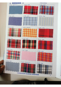 Tela tejida pesada confiable para uniformes de niñas, fuerte, duradera y cómoda para el uso diario y el uso exigente - Product Image 2