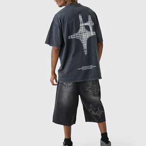 Camiseta Extra Grande Personalizada para Hombre, Color Sólido, Cuello Redondo, 100% Algodón, Estilo Urbano, Ropa Deportiva - Product Image 5