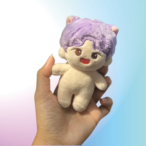 Adorables Muñecos de Conejo de Peluche Personalizados, Pequeños, de 10 cm de Alto, de Tela de Piel Sintética de Conejo, Rellenos de Algodón PP para el Estrés - Product Image 2