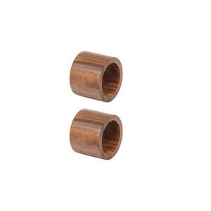 Anillos de servilleta hechos de madera para centro de mesa únicos recién llegados de lujo precio al por mayor servilleteros suministros a granel disponibles - Product Image 5
