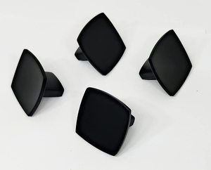 Square Black Cabinet Kitchen Door <b>Knobs</b> <b>for</b> Home <b>Dresser</b> Door Cabinet Furniture Decorative Kitchen Wardrobe Handle <b>Knobs</b> 2023 - Product Image 4
