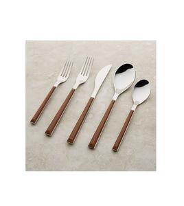 Juego de cubiertos de diseño elegante, cuchara, tenedor, cuchillo, juego de cubiertos, juego de cubiertos de acero inoxidable de calidad creativa para accesorios de cocina - Product Image 4