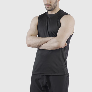 Camiseta sin mangas con estampado personalizado para hombre, chaleco de gimnasio de sublimación completa, camiseta sin mangas atlética para hombre, tela antiolor de compresión - Product Image 3