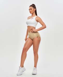 ชุดสปอร์ตบราเอวสูงพิมพ์ลายผ้าสแปนเด็กซ์ระบายอากาศได้ดีสำหรับใส่ไปยิมอุปกรณ์ออกกำลังกายในฤดูร้อน - Product Image 5