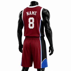 Conjunto de Uniforme de Baloncesto Personalizado para Hombre, Uniforme Deportivo de Baloncesto, Fabricante OEM ODM - Product Image 5