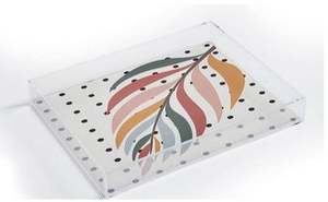 ถาดอะคริลิคสำหรับเสิร์ฟอาหารและของหวานเครื่องครัวดีไซน์เรียบง่ายหรูหราและเรียบง่าย - Product Image 2