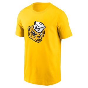 Camiseta Deportiva Unisex para Fanáticos de la Universidad, Estilo Casual, Tejida, Transpirable, de Secado Rápido, con Logotipo Frontal, Color Maíz - Product Image 2