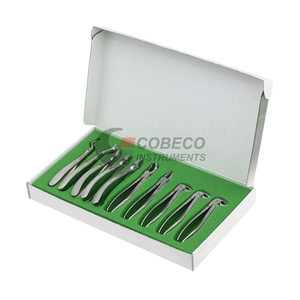 Kit de Fórceps de Extracción Portátil, Juego Compacto de Instrumentos Dentales de Acero Inoxidable para Odontología Móvil de Campo - Product Image 6