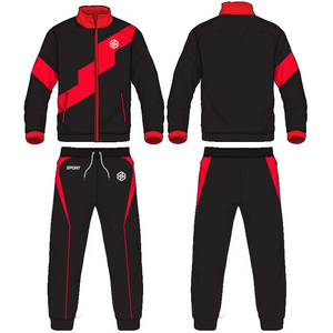 Conjuntos de Entrenamiento de Fútbol Personalizados, Impresos, Transpirables, de Secado Rápido, Unisex, Chaqueta con Cordón y Pantalones, Conjunto 2 en 1 para Jugadores de Verano - Product Image 5