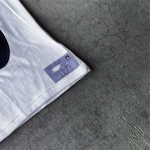 เสื้อยืดคอตตอนหนาน้ำหนัก 300 กรัม สไตล์วินเทจ แบบยูนิเซ็กซ์ ผลิตตามสั่ง (OEM) ปักลายแบบดิสเทรส ทรงโอเวอร์ไซส์ รุ่น 2026 - Product Image 6