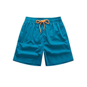 Pantalones cortos de playa tejidos proveedor fábrica al por mayor para hombres cortos de verano natación estampado playa de marca - Product Image 3