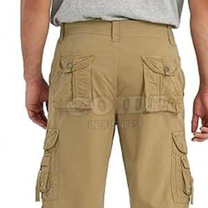 Pantalones vaqueros para hombre con logotipo personalizado pantalones cortos vaqueros ajustados hasta la rodilla a la moda Pantalones cortos vaqueros para hombre personalizados - Product Image 6