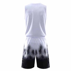 Nouvel uniforme de basket-ball réversible de haute qualité, ensemble de vêtements de sport imprimés en polyester à séchage rapide pour hommes et femmes - Product Image 3